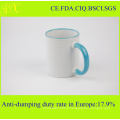 Tasse de sublimation à lame et à la teinture de 11 oz